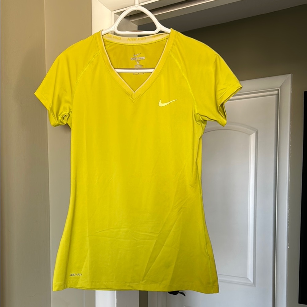 Nike Women's Yellow Top